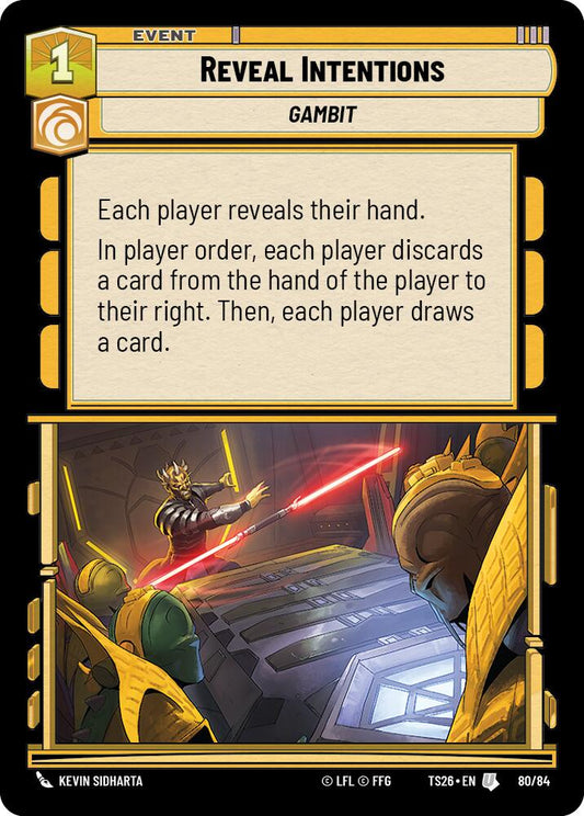Reveal Intentions (80/84) (80/84) [Twin Suns] - Shop at xdovtoxtgo