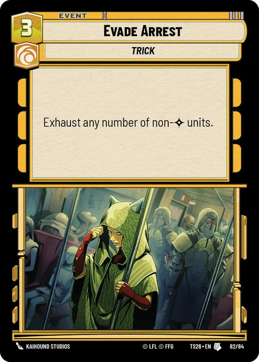 Evade Arrest (82/84) (82/84) [Twin Suns] - Shop at xdovtoxtgo