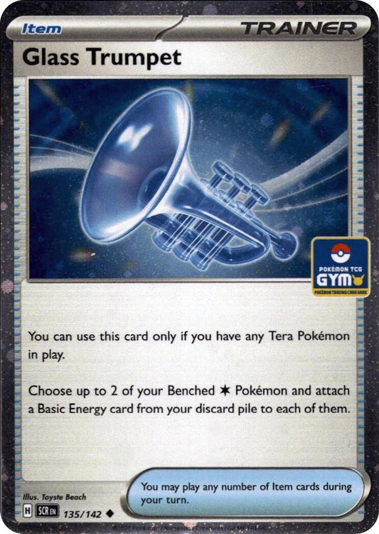 Glass Trumpet (135/142) (Gym Stamp Asia Exclusive) [Miscellaneous Cards] - Shop at xdovtoxtgo