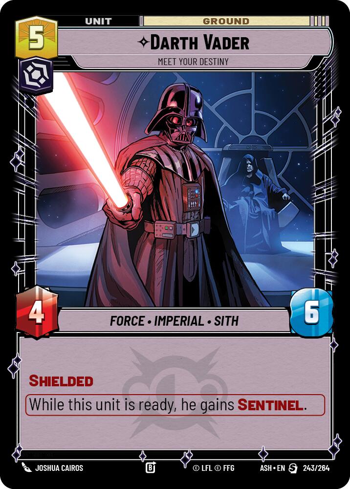 Darth Vader - Meet Your Destiny (243/264) (243/264) [Ashes of the Empire] - Shop at xdovtoxtgo