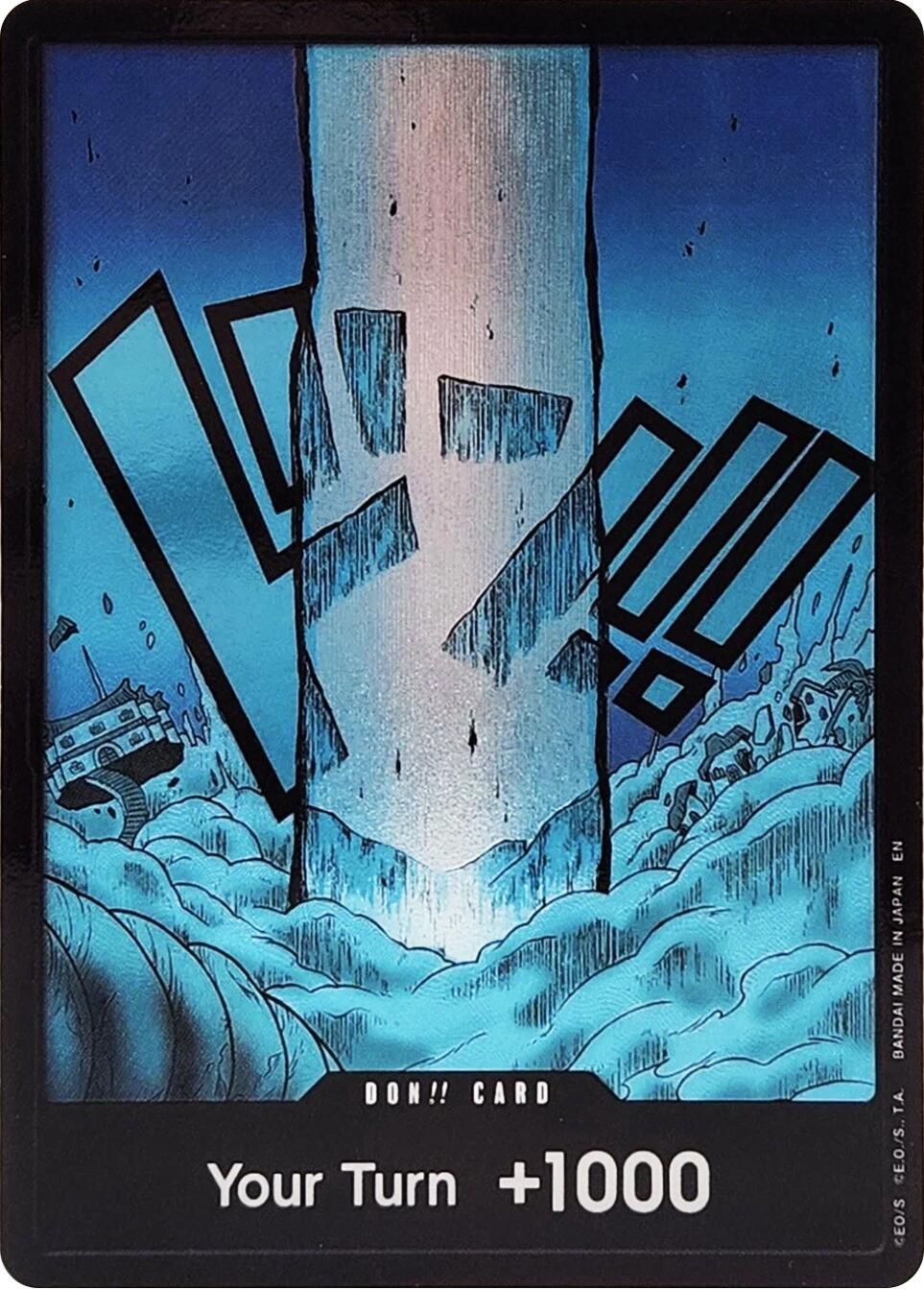 DON!! Card (Enel Lightning) (Double Pack Set Vol. 10) [Adventure on Kami's Island] - Shop at xdovtoxtgo