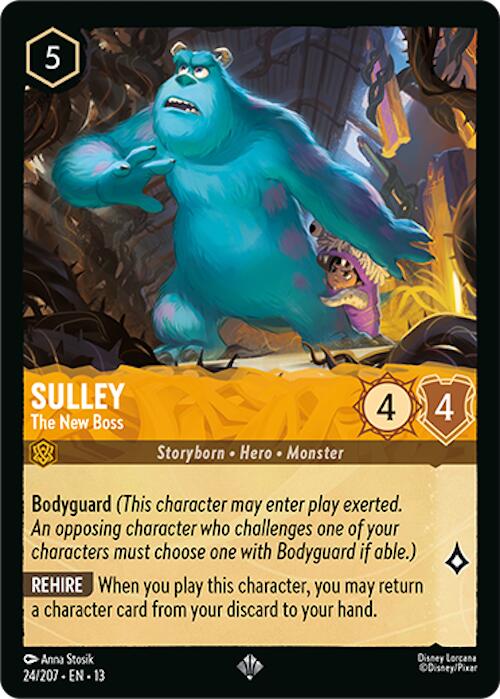 Sulley - The New Boss (24/207) [Attack of the Vine!] - Shop at xdovtoxtgo