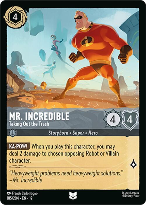 Mr. Incredible - Taking Out the Trash (185/204) [Wilds Unknown] - Shop at xdovtoxtgo