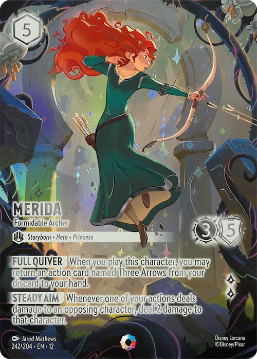 Merida - Formidable Archer (Iconic) (242/204) [Wilds Unknown] - Shop at xdovtoxtgo