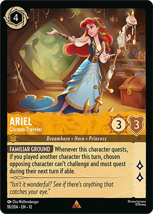 Ariel - Curious Traveler (18/204) [Wilds Unknown] - Shop at xdovtoxtgo