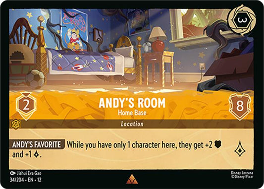 Andy's Room - Home Base (34/204) [Wilds Unknown] - Shop at xdovtoxtgo