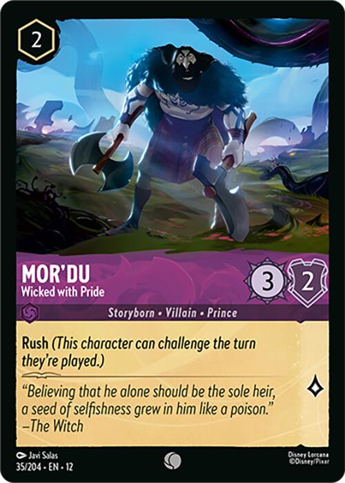 Mor'du - Wicked with Pride (35/204) [Wilds Unknown] - Shop at xdovtoxtgo