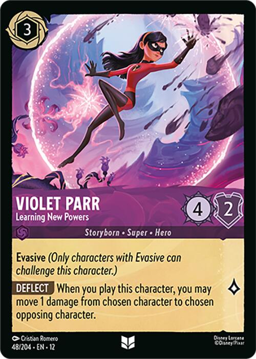 Violet Parr - Learning New Powers (48/204) [Wilds Unknown] - Shop at xdovtoxtgo