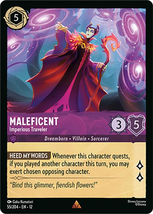 Maleficent - Imperious Traveler (55/204) [Wilds Unknown] - Shop at xdovtoxtgo
