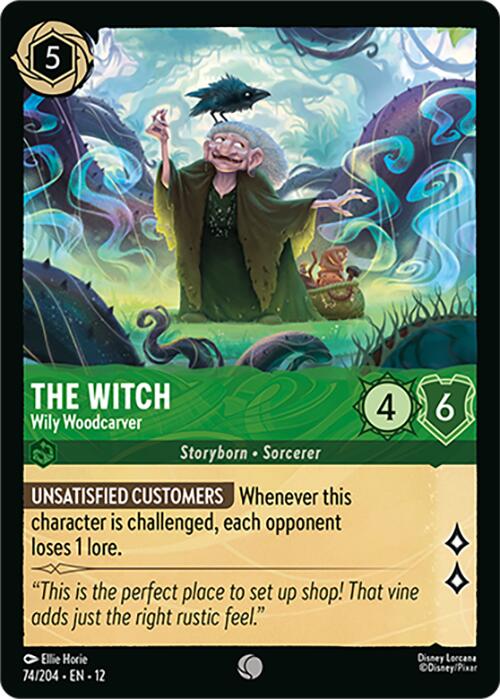 The Witch - Wily Woodcarver (74/204) [Wilds Unknown] - Shop at xdovtoxtgo