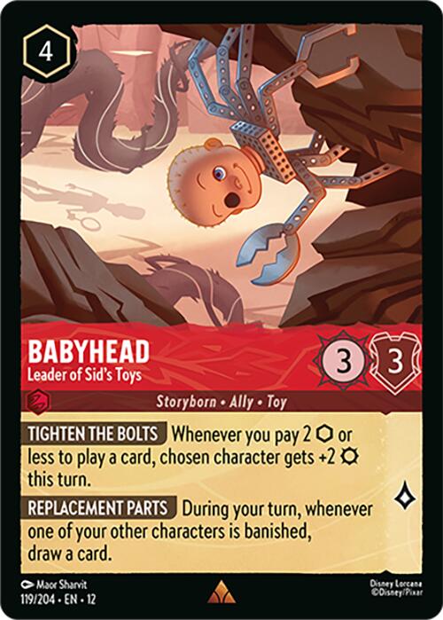 Babyhead - Leader of Sid's Toys (119/204) [Wilds Unknown] - Shop at xdovtoxtgo