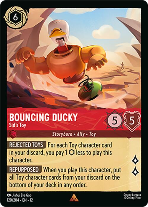 Bouncing Ducky - Sid's Toy (120/204) [Wilds Unknown] - Shop at xdovtoxtgo