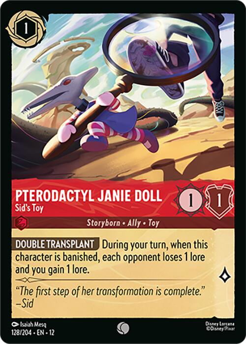Pterodactyl Janie Doll - Sid's Toy (128/204) [Wilds Unknown] - Shop at xdovtoxtgo