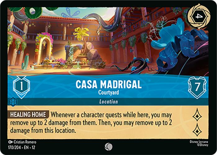 Casa Madrigal - Courtyard (170/204) [Wilds Unknown] - Shop at xdovtoxtgo