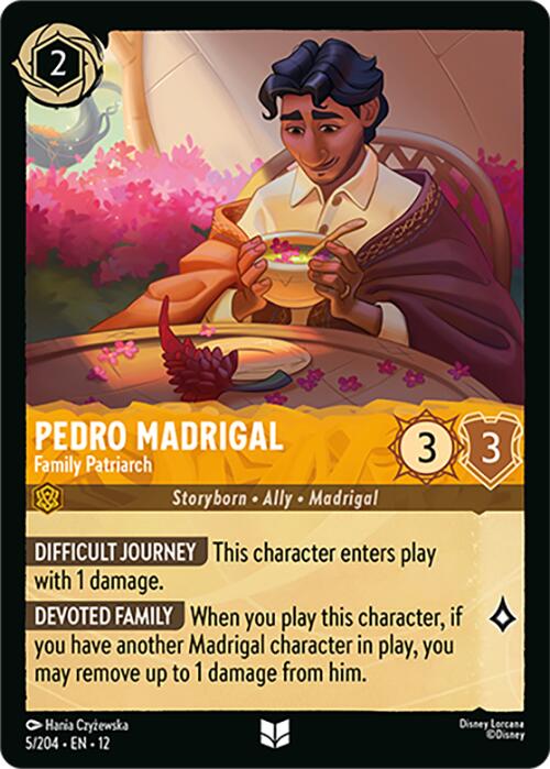 Pedro Madrigal - Family Patriarch (5/204) [Wilds Unknown] - Shop at xdovtoxtgo