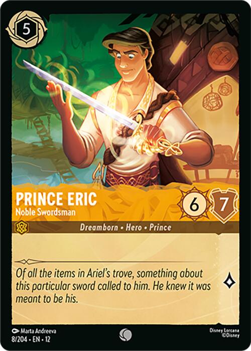 Prince Eric - Noble Swordsman (8/204) [Wilds Unknown] - Shop at xdovtoxtgo