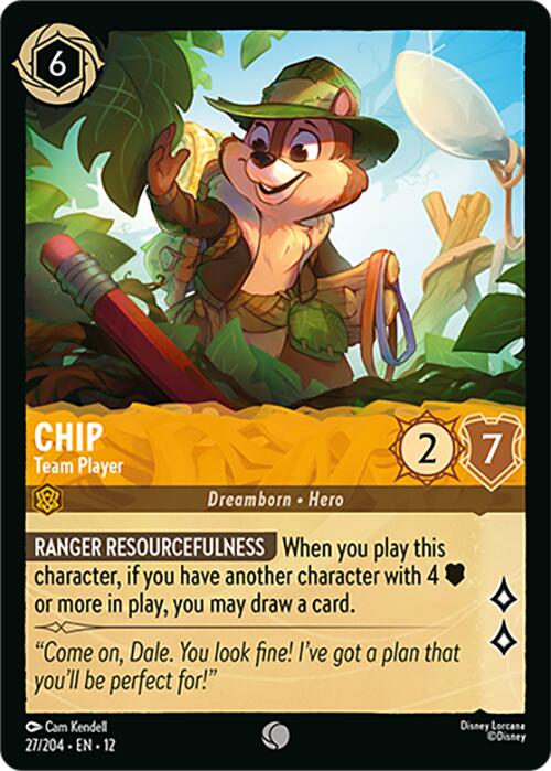 Chip - Team Player (27/204) [Wilds Unknown] - Shop at xdovtoxtgo