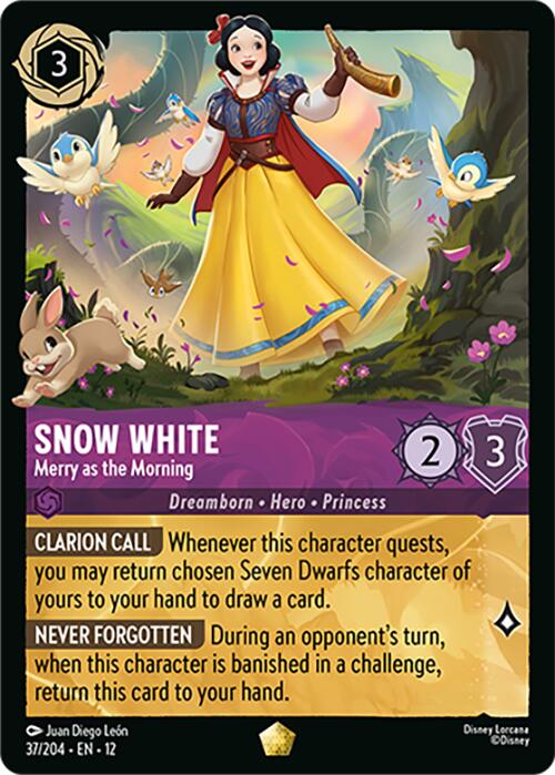 Snow White - Merry as the Morning (37/204) [Wilds Unknown] - Shop at xdovtoxtgo
