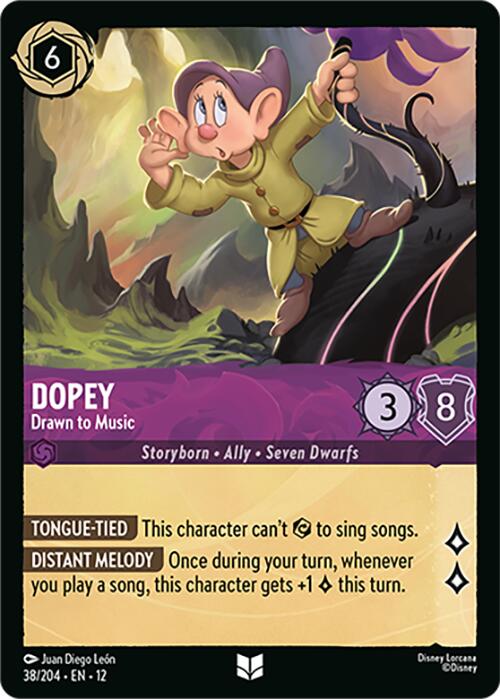 Dopey - Drawn to Music (38/204) [Wilds Unknown] - Shop at xdovtoxtgo