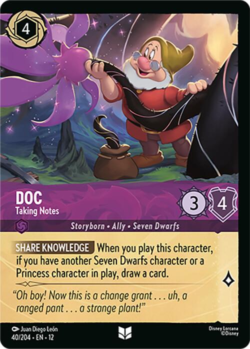 Doc - Taking Notes (Foil) (40/204) [Wilds Unknown] - Shop at xdovtoxtgo