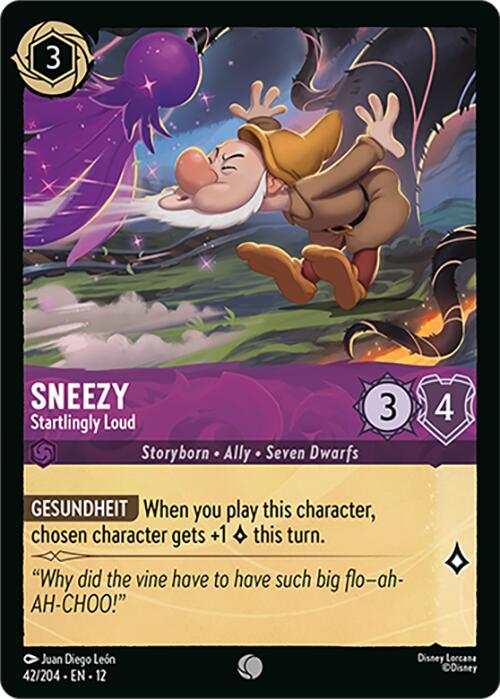 Sneezy - Startlingly Loud (42/204) [Wilds Unknown] - Shop at xdovtoxtgo