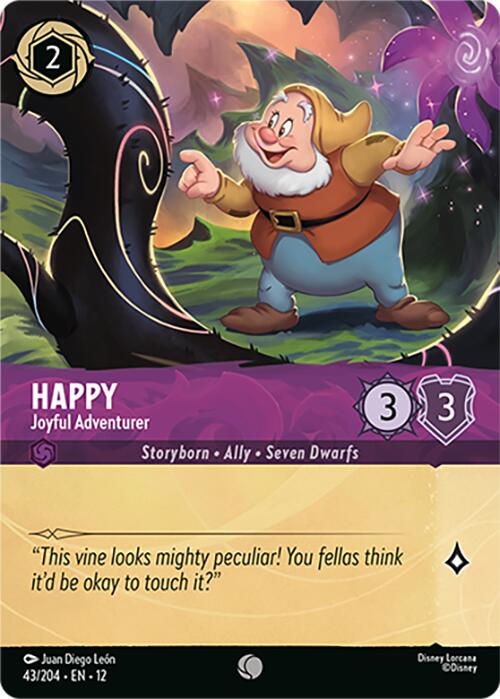 Happy - Joyful Adventurer (Foil) (43/204) [Wilds Unknown] - Shop at xdovtoxtgo