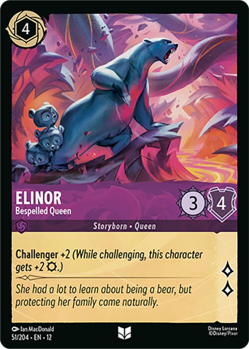 Elinor - Bespelled Queen (51/204) [Wilds Unknown] - Shop at xdovtoxtgo