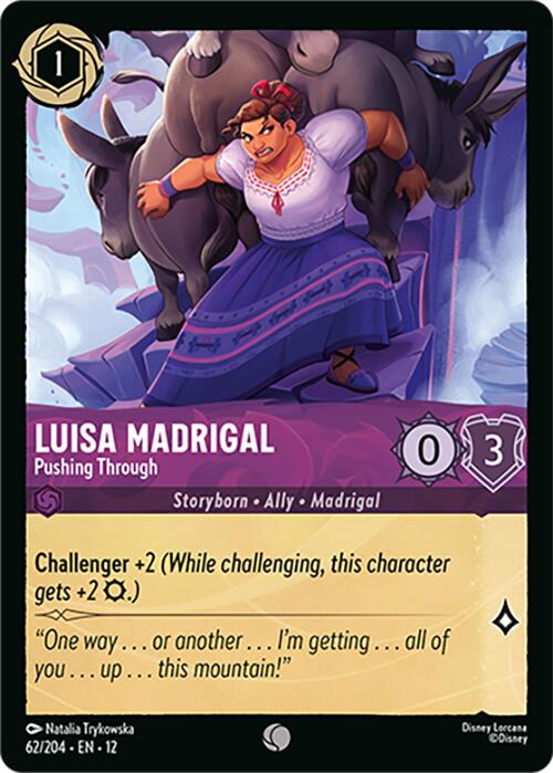 Luisa Madrigal - Pushing Through (62/204) [Wilds Unknown] - Shop at xdovtoxtgo