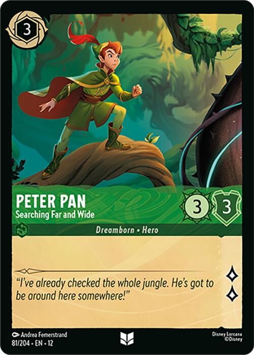 Peter Pan - Searching Far and Wide (81/204) [Wilds Unknown] - Shop at xdovtoxtgo