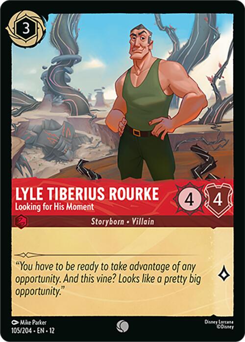 Lyle Tiberius Rourke - Looking for His Moment (105/204) [Wilds Unknown] - Shop at xdovtoxtgo