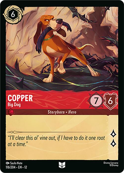 Copper - Big Dog (116/204) [Wilds Unknown] - Shop at xdovtoxtgo