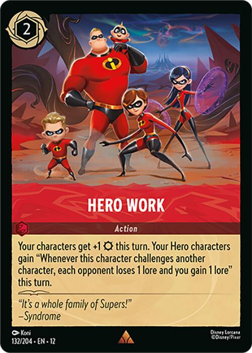 Hero Work (132/204) [Wilds Unknown] - Shop at xdovtoxtgo