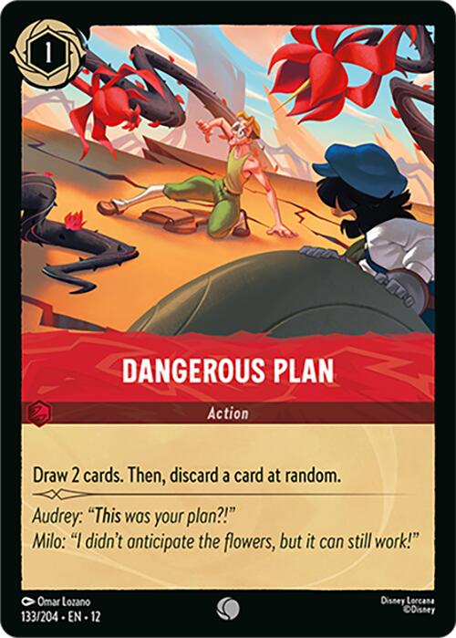 Dangerous Plan (133/204) [Wilds Unknown] - Shop at xdovtoxtgo