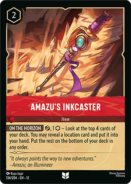 Amazu's Inkcaster (134/204) [Wilds Unknown] - Shop at xdovtoxtgo