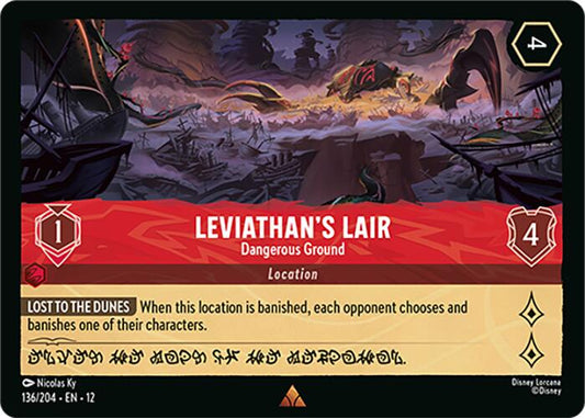 Leviathan's Lair - Dangerous Ground (136/204) [Wilds Unknown] - Shop at xdovtoxtgo