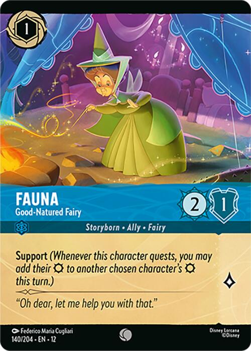 Fauna - Good-Natured Fairy (Foil) (140/204) [Wilds Unknown] - Shop at xdovtoxtgo