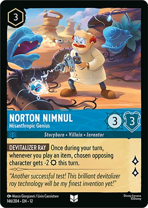 Norton Nimnul - Misanthropic Genius (146/204) [Wilds Unknown] - Shop at xdovtoxtgo