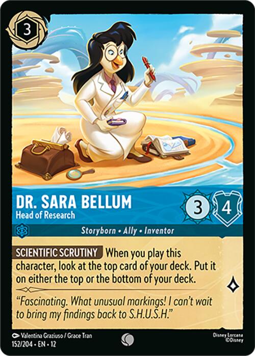 Dr. Sara Bellum - Head of Research (152/204) [Wilds Unknown] - Shop at xdovtoxtgo