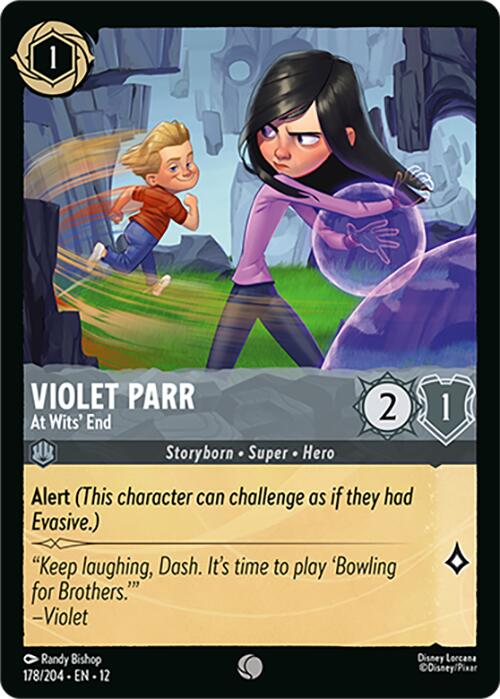 Violet Parr - At Wits' End (178/204) [Wilds Unknown] - Shop at xdovtoxtgo