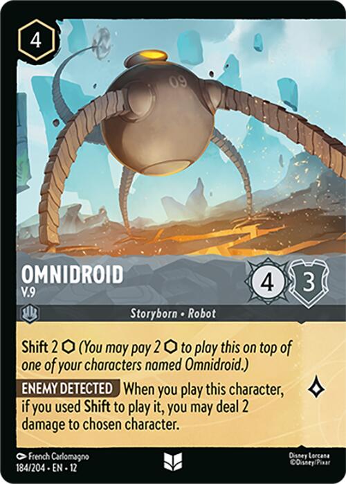 Omnidroid - V.9 (Foil) (184/204) [Wilds Unknown] - Shop at xdovtoxtgo