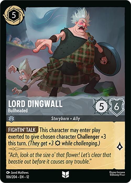 Lord Dingwall - Bullheaded (186/204) [Wilds Unknown] - Shop at xdovtoxtgo