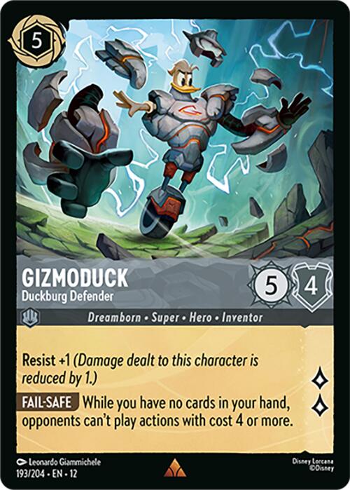 Gizmoduck - Duckburg Defender (193/204) [Wilds Unknown] - Shop at xdovtoxtgo