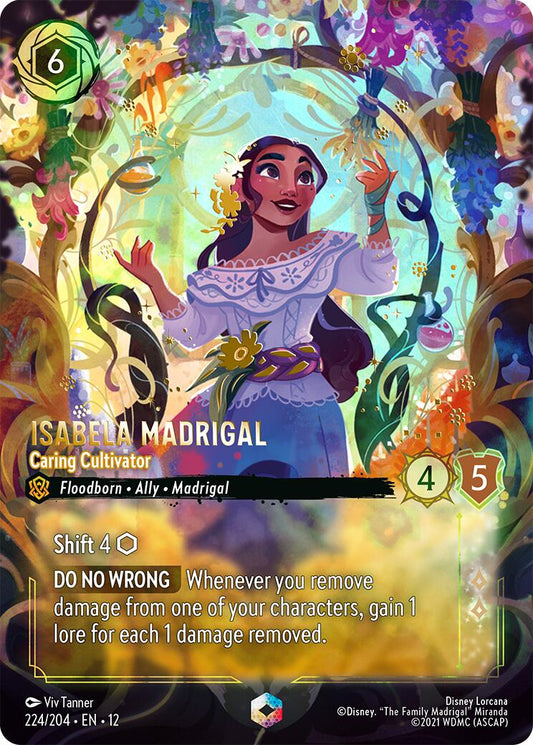 Isabela Madrigal - Caring Cultivator (Enchanted) (224/204) [Wilds Unknown] - Shop at xdovtoxtgo