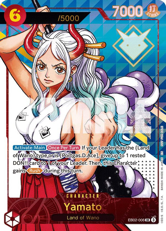 Yamato (Serial Numbered) [One Piece Promotion Cards] - Shop at xdovtoxtgo