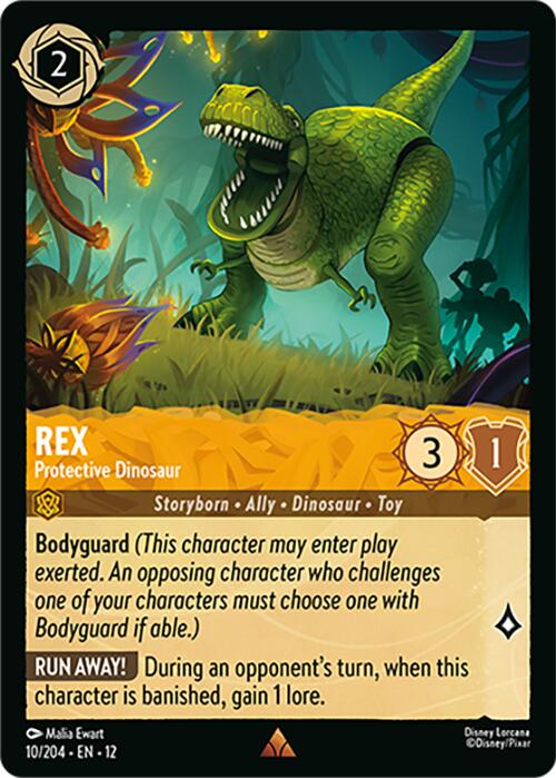 Rex - Protective Dinosaur (10/204) [Wilds Unknown] - Shop at xdovtoxtgo