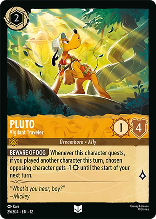 Pluto - Vigilant Traveler (25/204) [Wilds Unknown] - Shop at xdovtoxtgo
