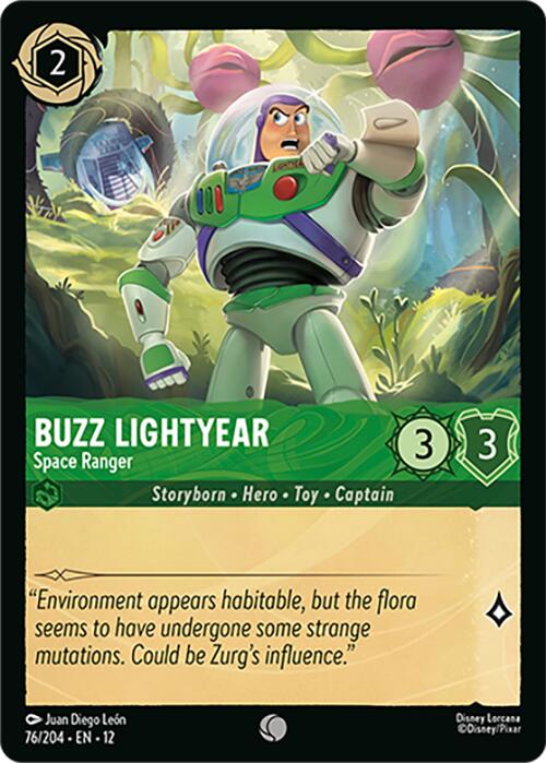 Buzz Lightyear - Space Ranger (76/204) [Wilds Unknown] - Shop at xdovtoxtgo