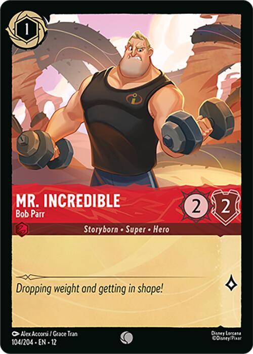 Mr. Incredible - Bob Parr (104/204) [Wilds Unknown] - Shop at xdovtoxtgo