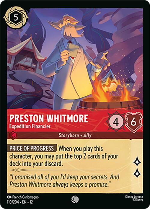 Preston Whitmore - Expedition Financier (110/204) [Wilds Unknown] - Shop at xdovtoxtgo