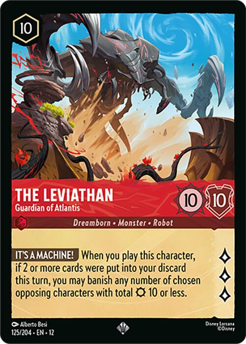 The Leviathan - Guardian of Atlantis (125/204) [Wilds Unknown] - Shop at xdovtoxtgo